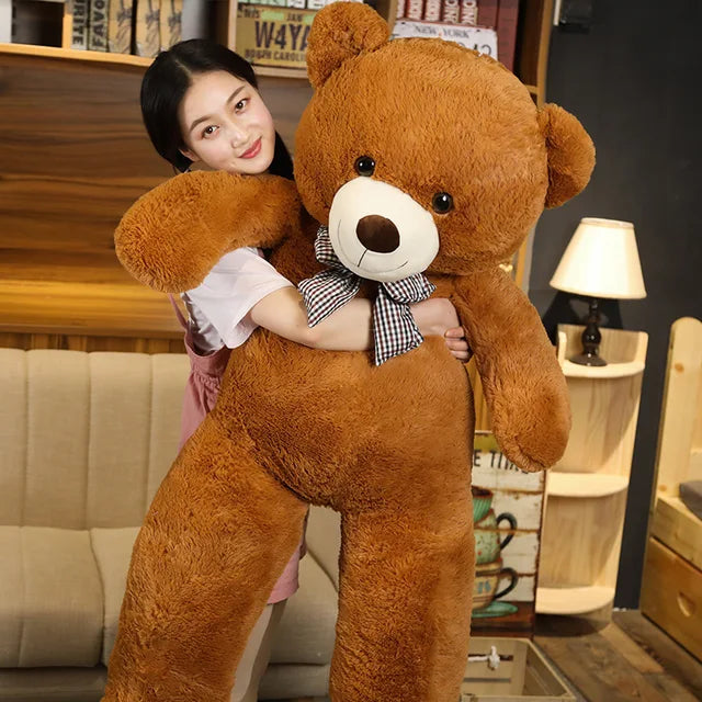 Giant Bear Stuffed Animal 140cm 55in Dark brown