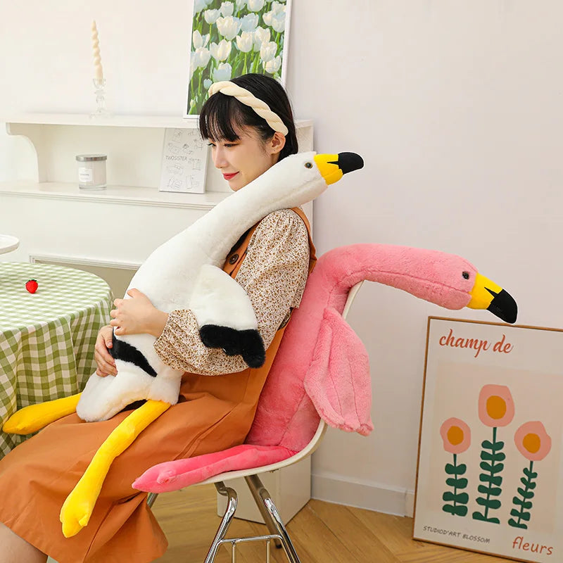 giant flamingo stuffed animal 