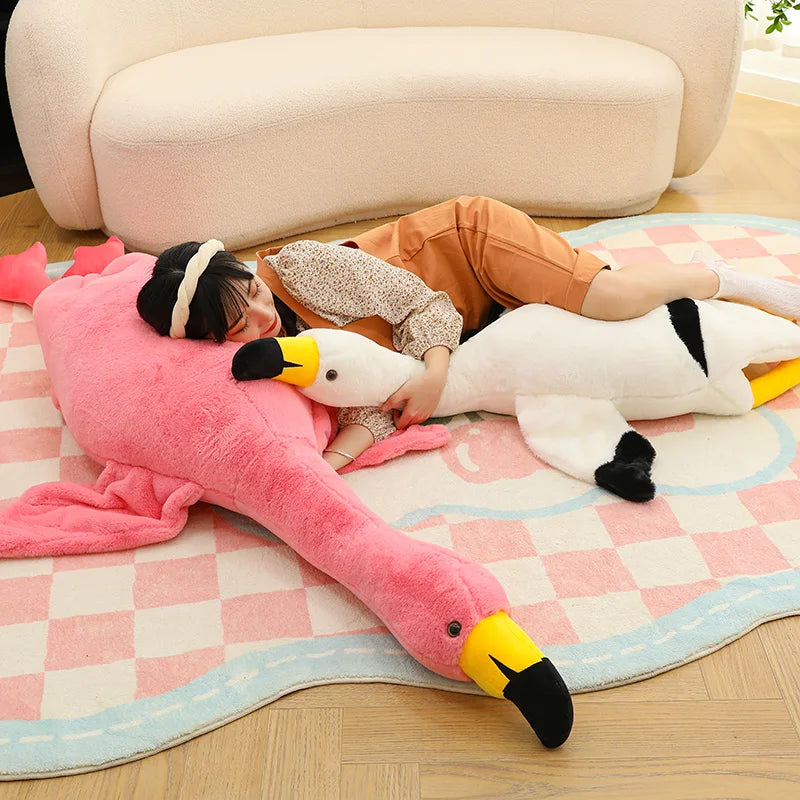 giant flamingo stuffed animal 