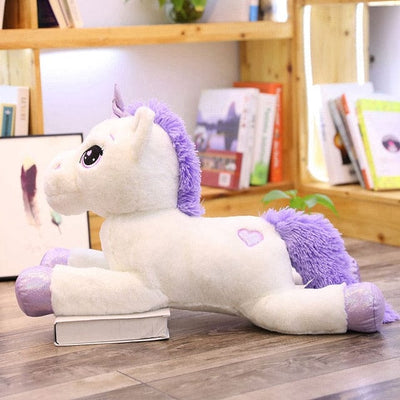 giant pink unicorn stuffed animal 