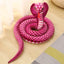 Giant Snake Stuffed Animal Purple