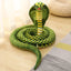 Giant Snake Stuffed Animal Green