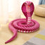 Giant Snake Stuffed Animal 80cm 32in Purple