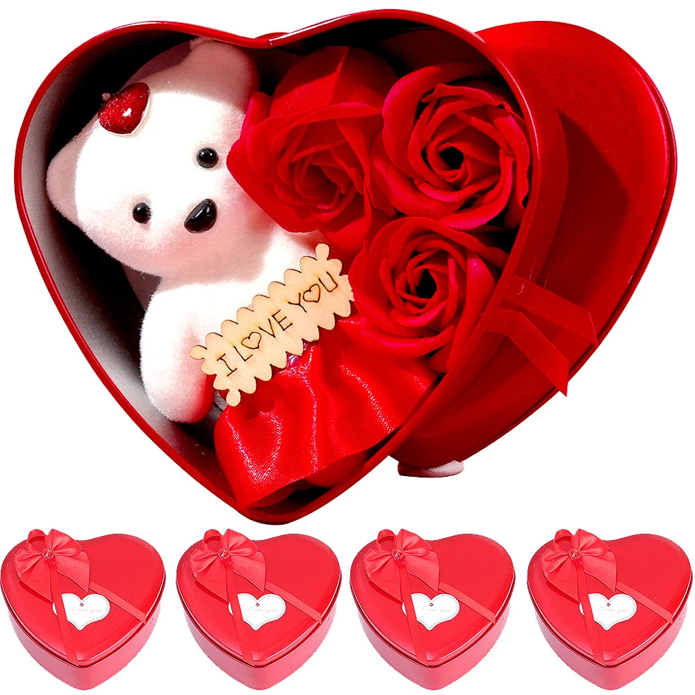 Heart-Shaped Valentine's Day Gift Box