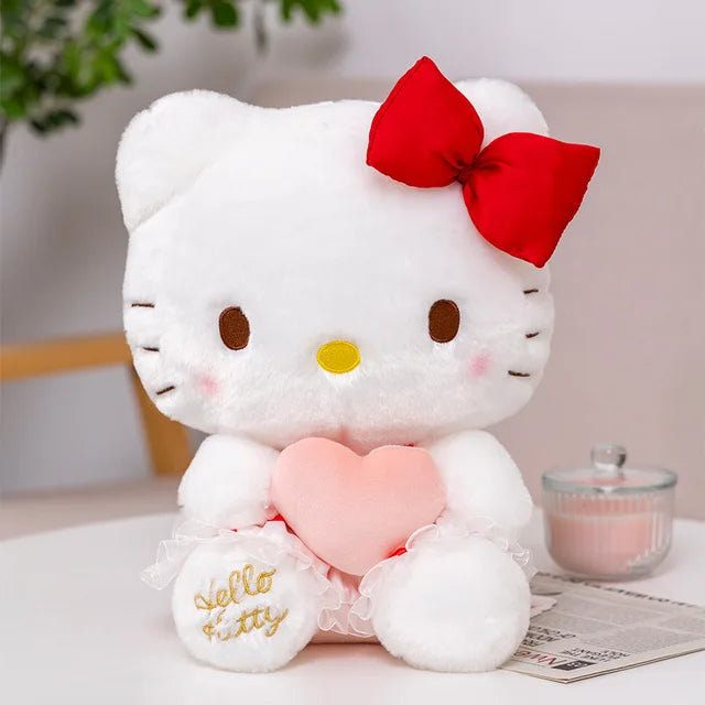 hello kitty valentine's stuffed animal 