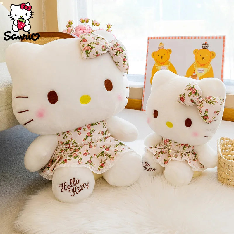 hello kitty valentine's stuffed animal 