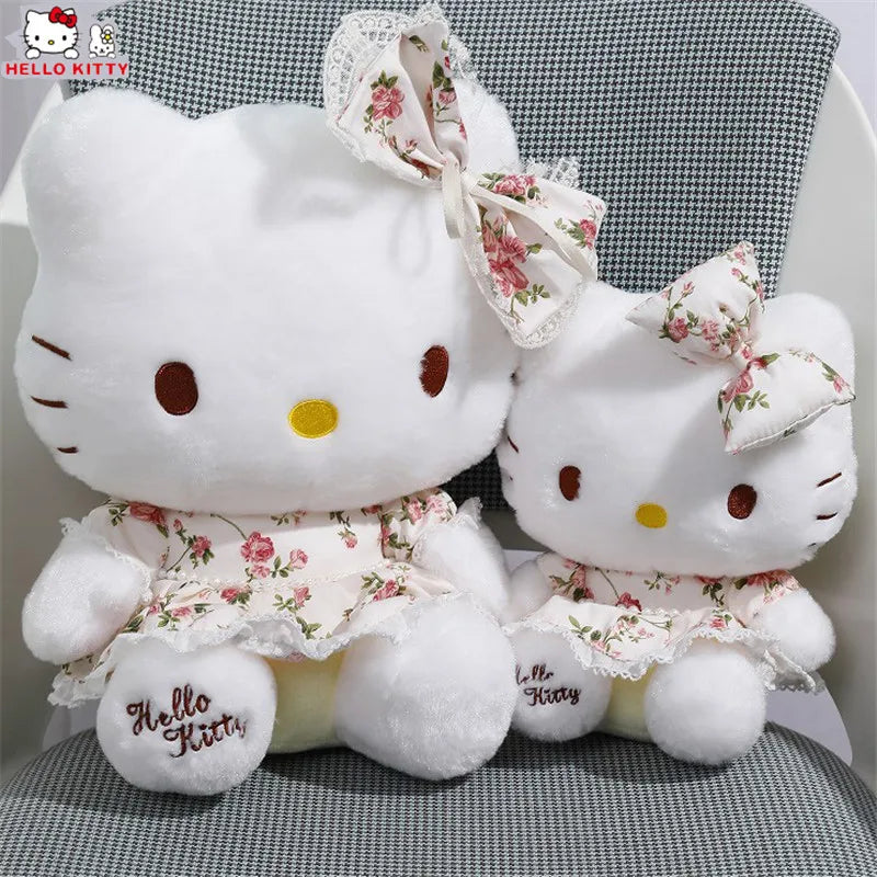 hello kitty valentine's stuffed animal 