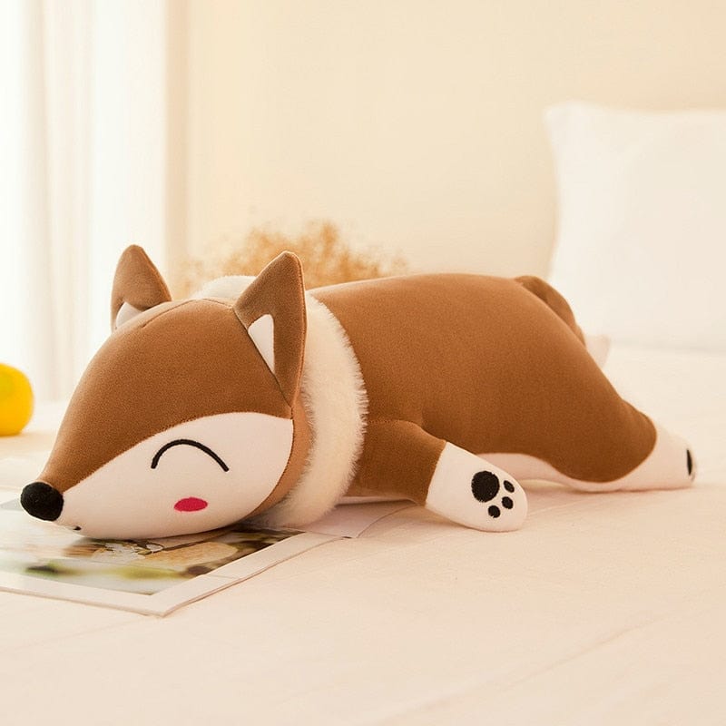 huge fox stuffed animal 