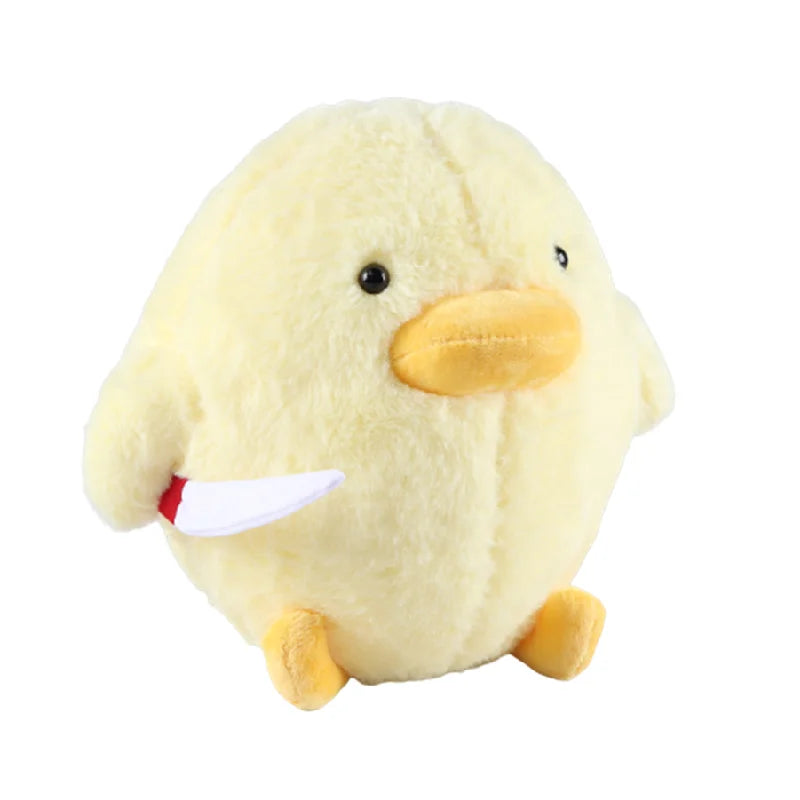 knife chicken stuffed animal 