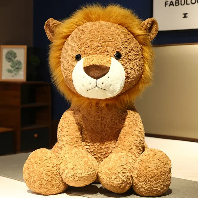 large lion stuffed animal 