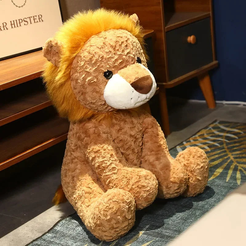 large lion stuffed animal 