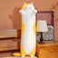 Long Pillow Stuffed Animal yellow cat