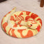 Long Snake Stuffed Animal Orange