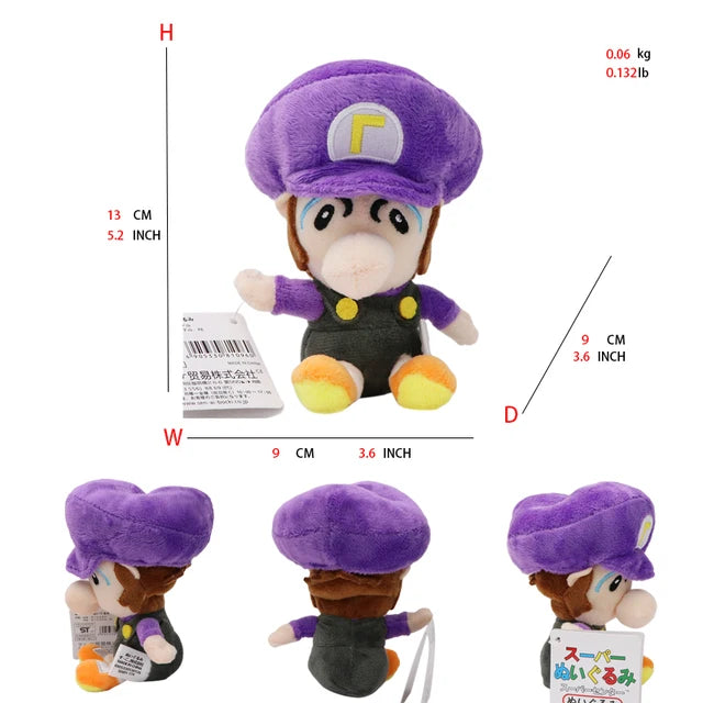 mario bros stuffed animal 