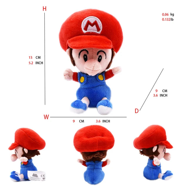 mario bros stuffed animal 