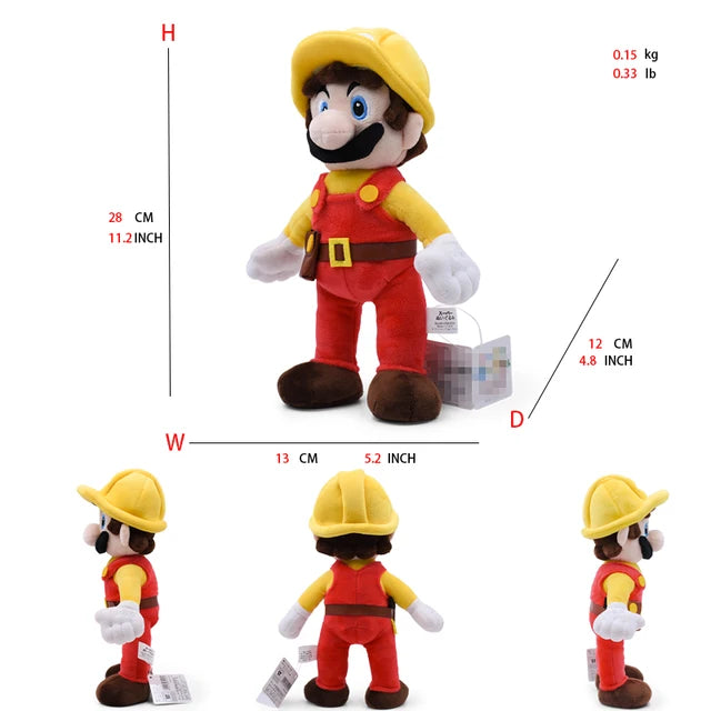 mario bros stuffed animal 