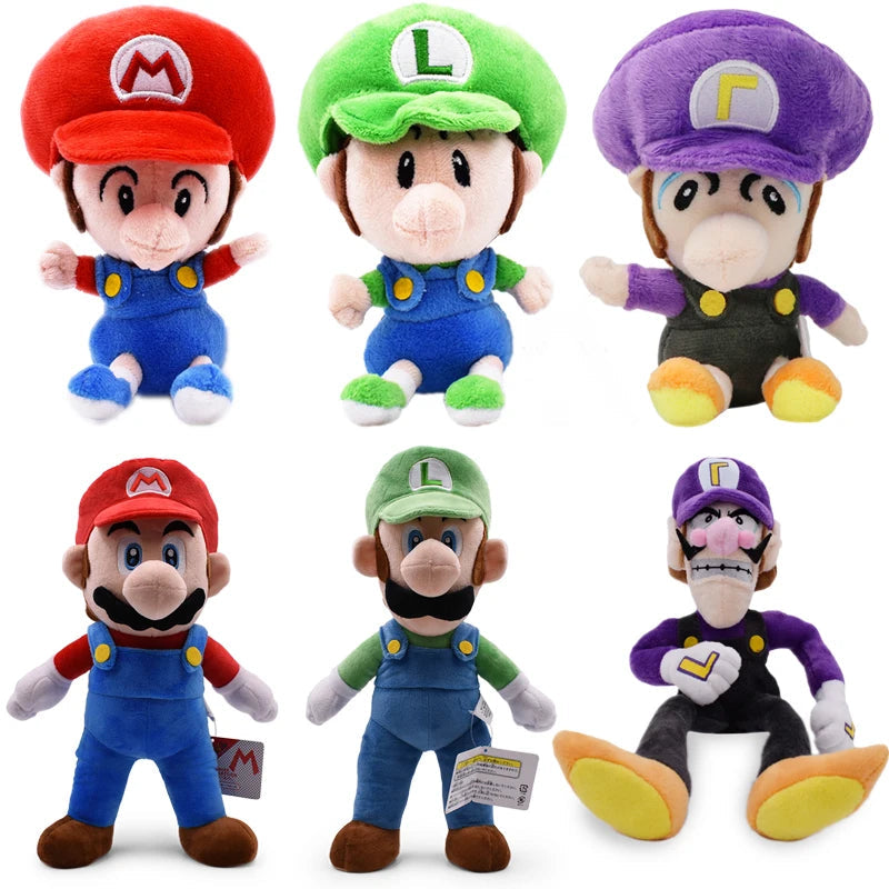 mario bros stuffed animal 