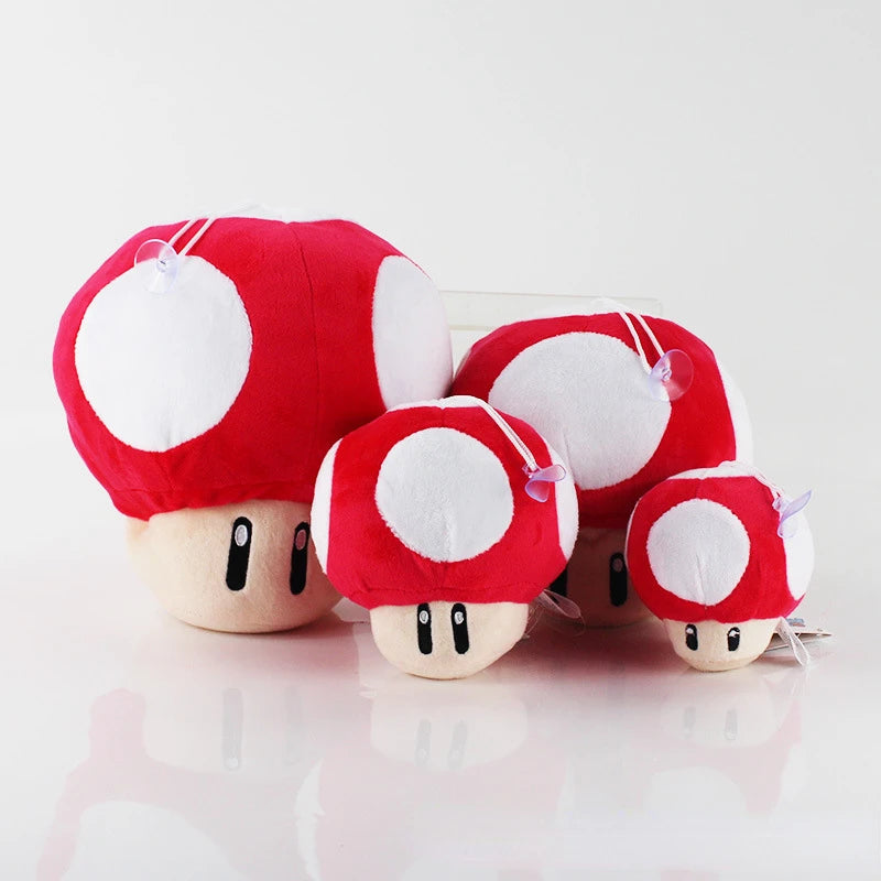 mario mushroom stuffed animal 