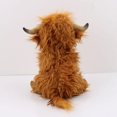 mini highland cow animal 