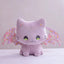 Pink Bat Stuffed Animal 40cm 16in Purple