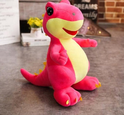 pink dinosaur stuffed animal 