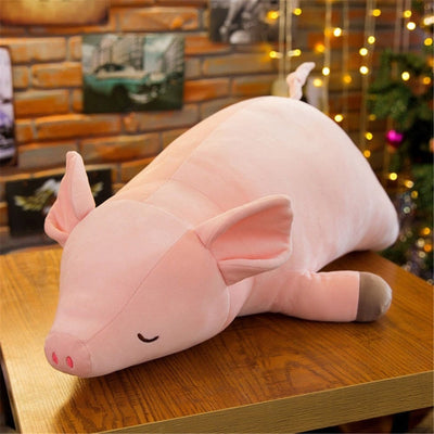 pink pig stuffed animal 