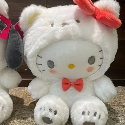 plush hello kitty stuffed animal 