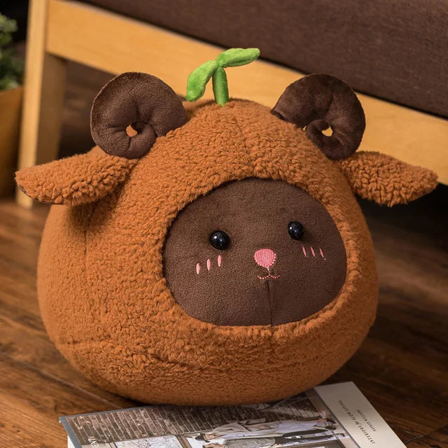 Plush Lamb Stuffed Animals Brown