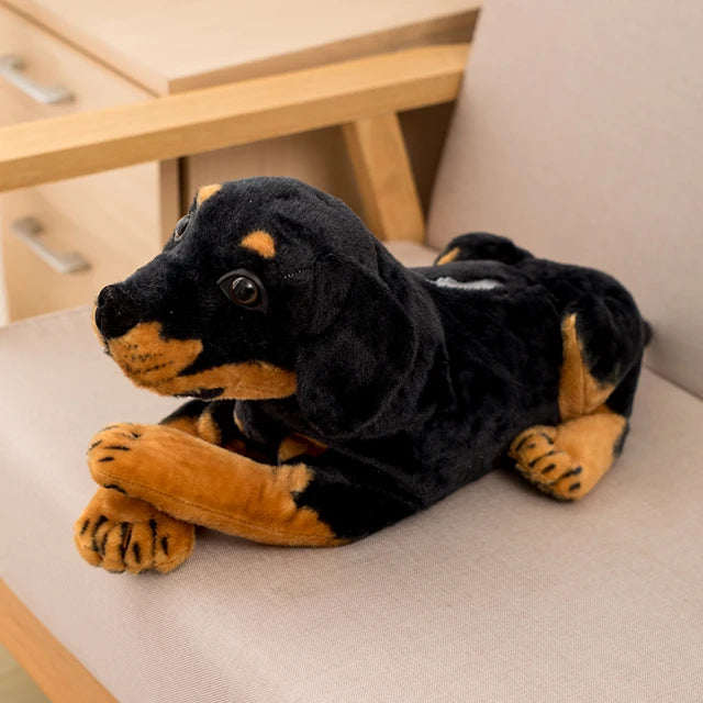 Plush Tiger Stuffed Animal 46cm 18in black brown