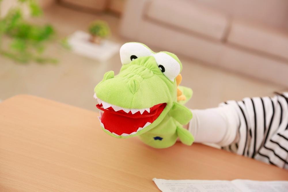 puppets alligator stuffed animal 