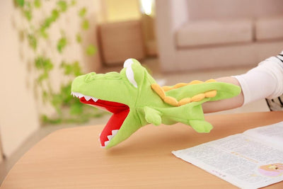 puppets alligator stuffed animal 
