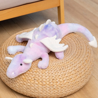 purple dragon stuffed animal 