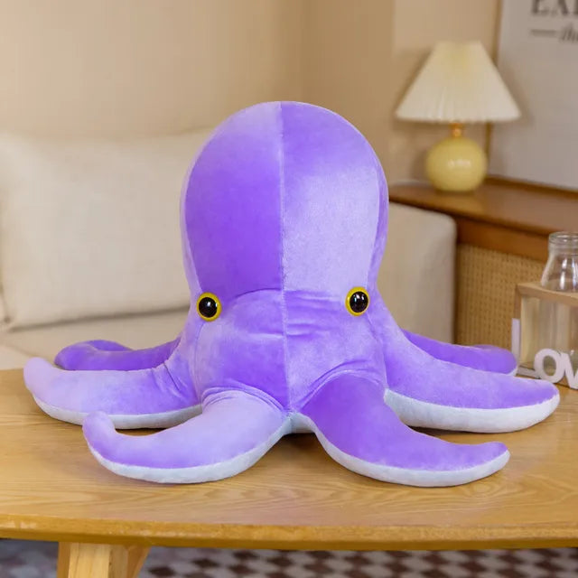 purple octopus stuffed animal 