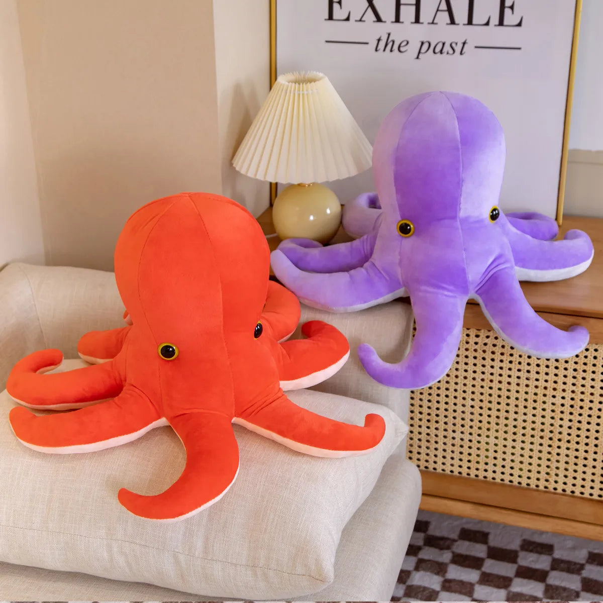 purple octopus stuffed animal 