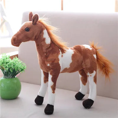 realistic horse stuffed animal 