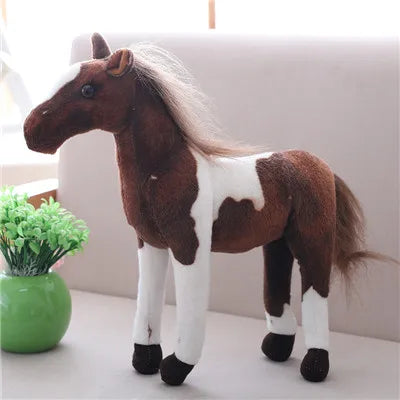 realistic horse stuffed animal 