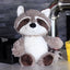 realistic raccoon stuffed animal 