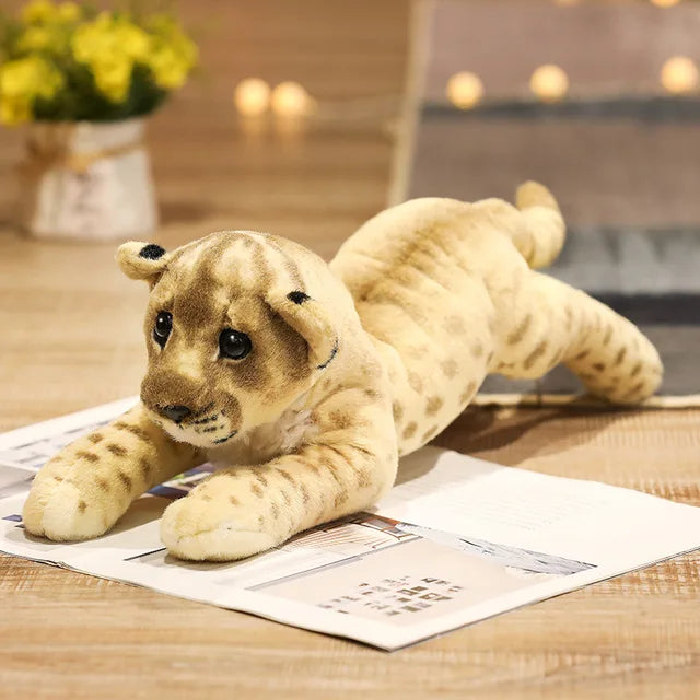 realistic tiger stuffed animal 