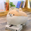 Round Dog Stuffed Animal 50cm 20in Brown