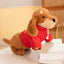 Sausage Dog Stuffed Animal 30cm 12in Dark brown Dressed