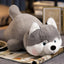 Shiba Dog Stuffed Animal 40cm 16in Gray