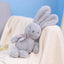 Small Bunny Stuffed Animal Gray