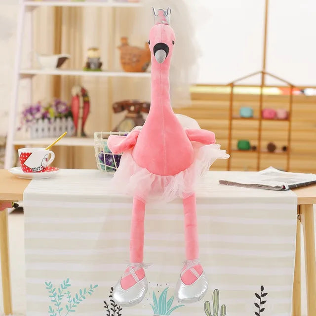 Small Flamingo Stuffed Animal Pink 35cm 14in