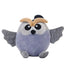 Small Owl Stuffed Animal Gray