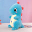 Unicorn Dinosaur Stuffed Animal 30cm 12in Dark Blue