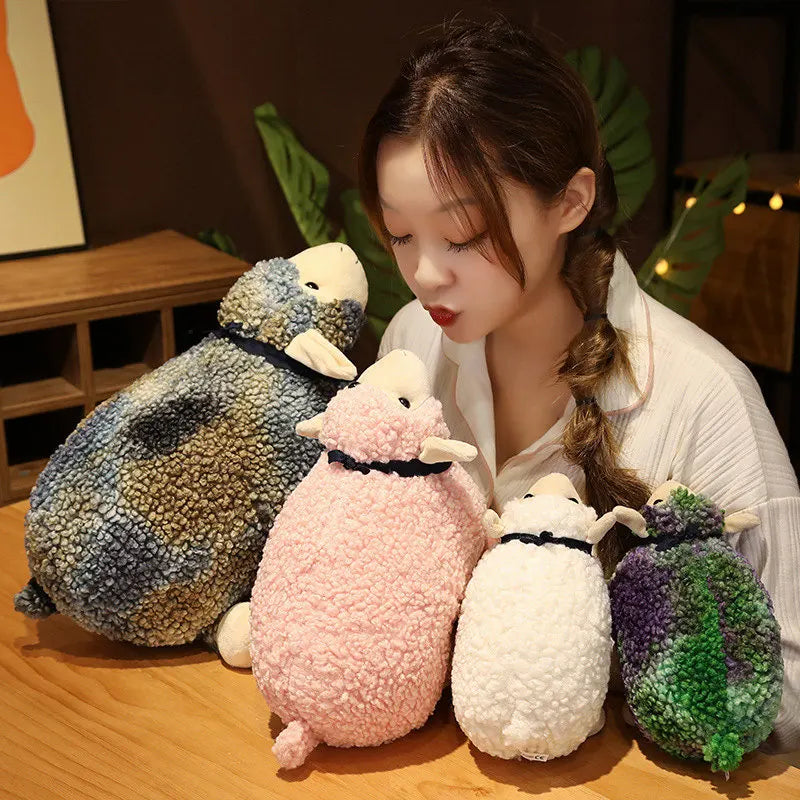 Vintage Lamb Stuffed Animal