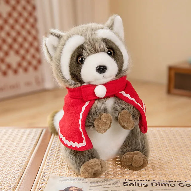 vintage raccoon stuffed animal 