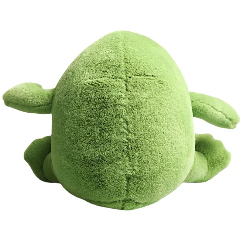 weighted frog stuffed animal 