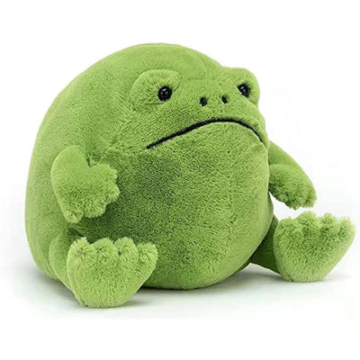 weighted frog stuffed animal 