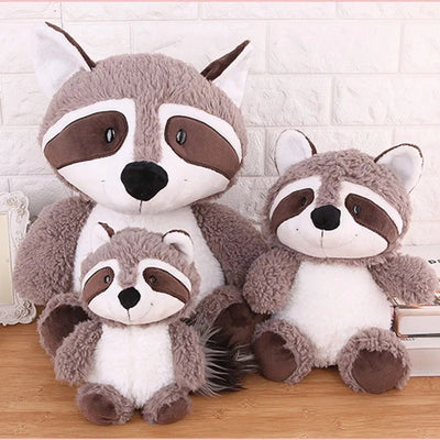weighted raccoon stuffed animal 